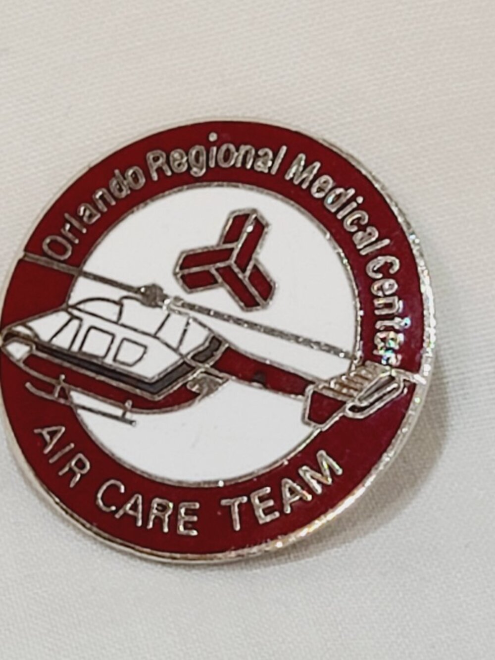 Helicopter Air Care Team Orlando Regional Medical Center Rescue Medical Pin 1"